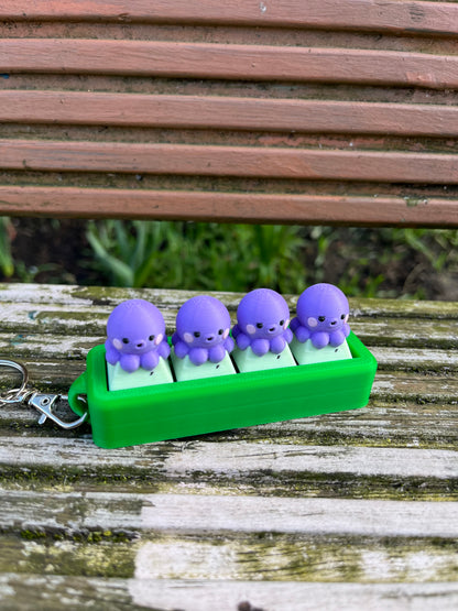 Personalised Clicky Name Keychain