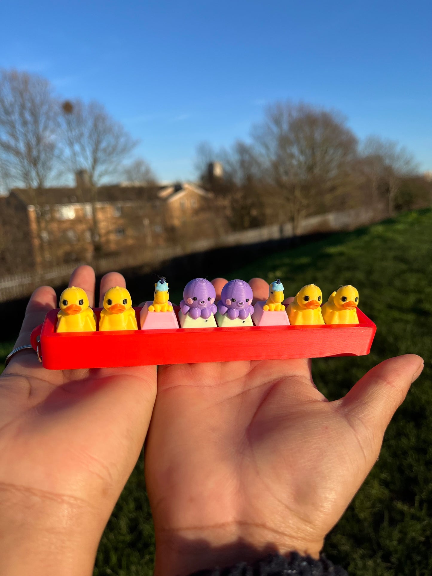 Personalised Clicky Name Keychain